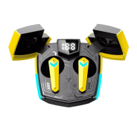 Słuchawki bezprzewodowe CANYON DoubleBee GTWS-2 Żółte
